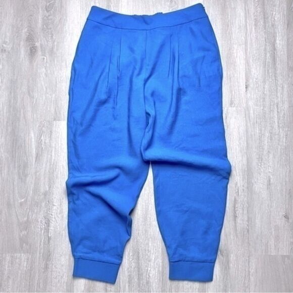 Blue Elastic Waist Jogger Pants 14 - Picture 1 of 7